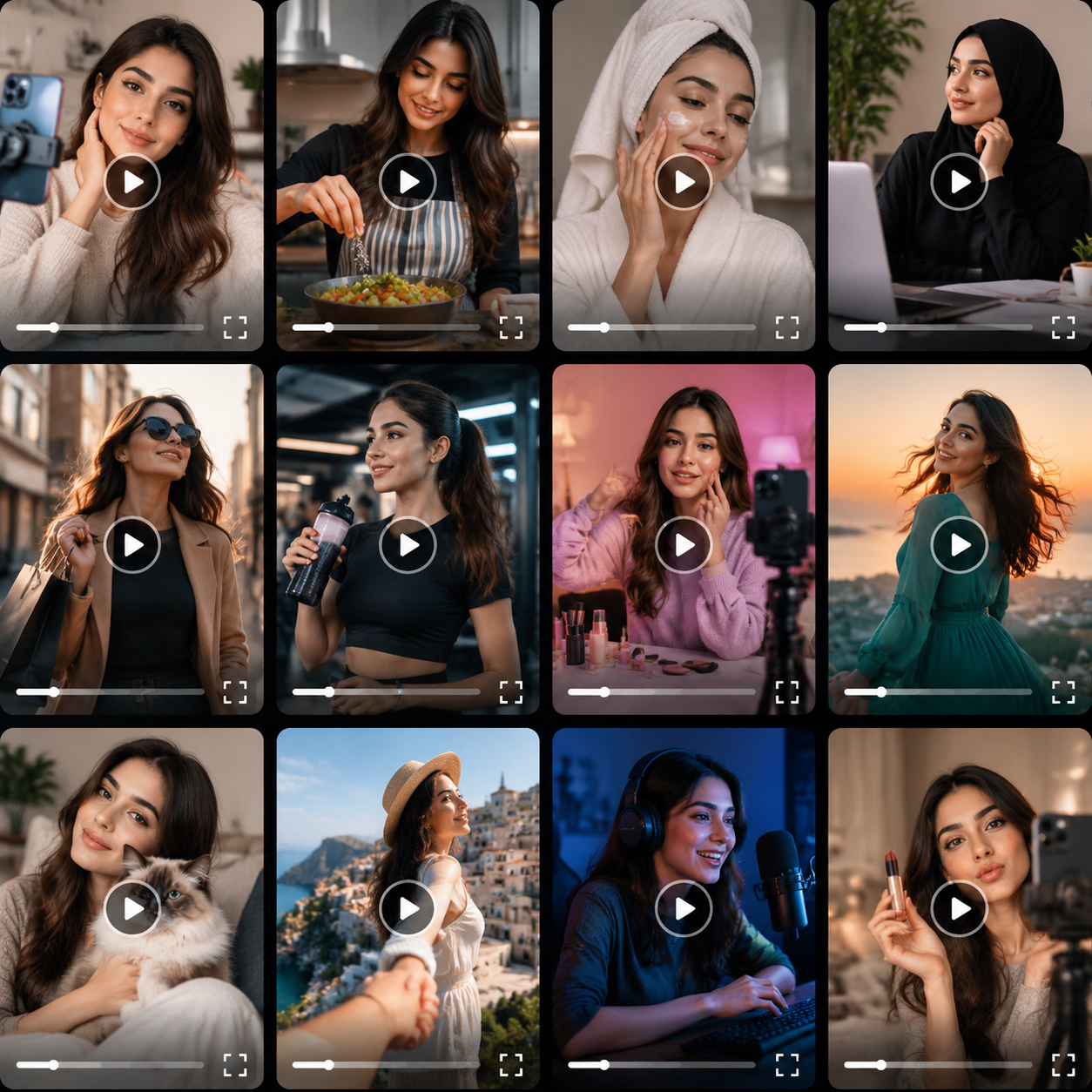 Influencer Video Editing & Personal Branding